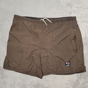 Vintage Bellwether Cycling Shorts Mens M Brown Chamois Supplex Nylon Padded Bike
